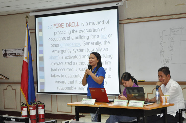 ISSI, SERDEF staff, tenants attend fire safety seminar